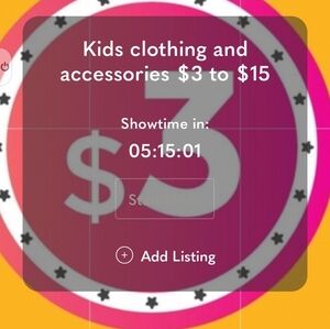Hello Friend! Today I Will Have Kids Clothing and Accessories.